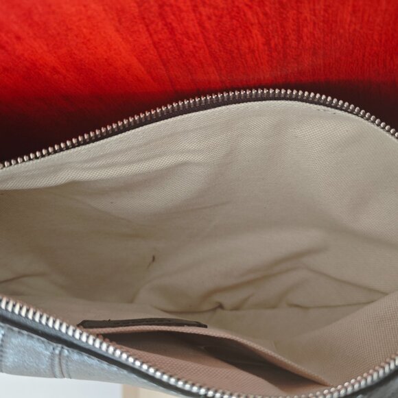 Lemaire  Small Croissant Bag in Asphalt - Picture 10 of 11